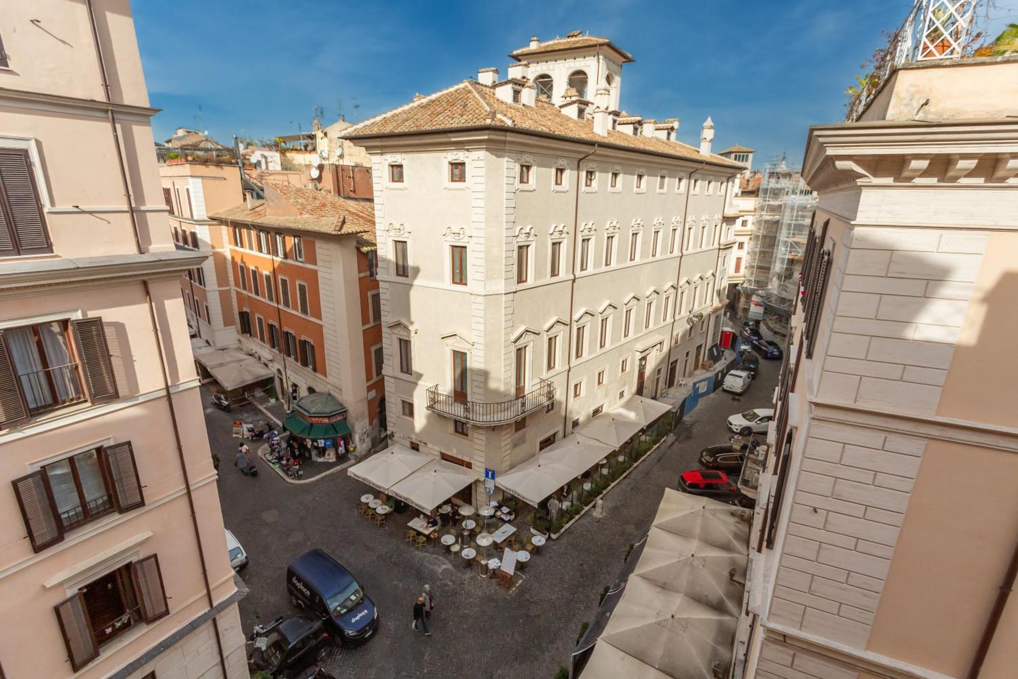 Daplace - La Mongolfiera Rooms In Navona Рим Екстериор снимка