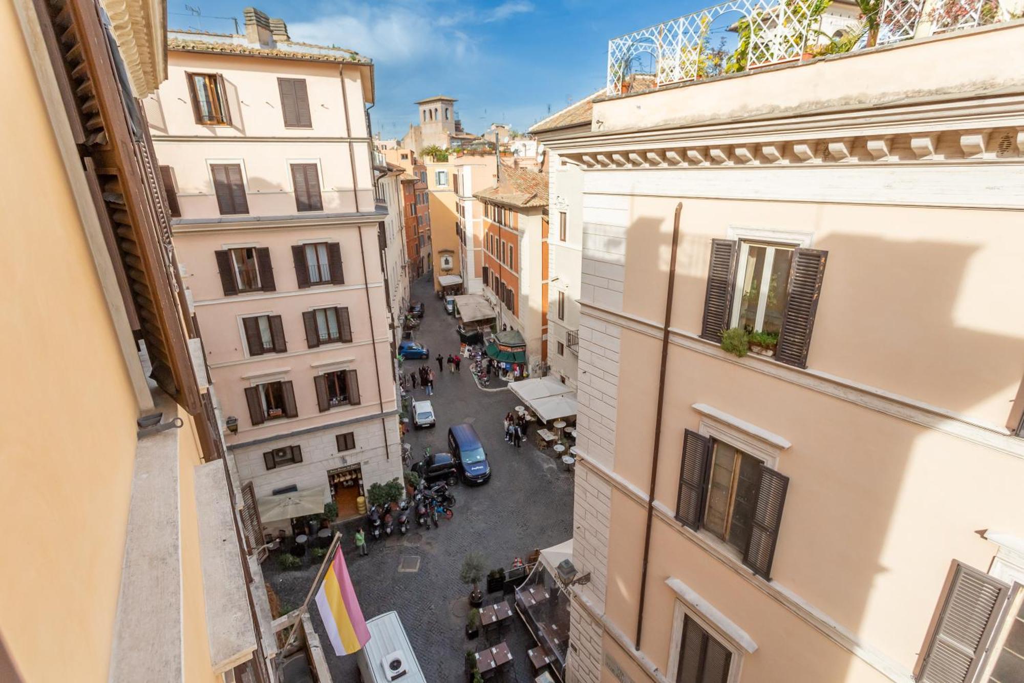 Daplace - La Mongolfiera Rooms In Navona Рим Екстериор снимка