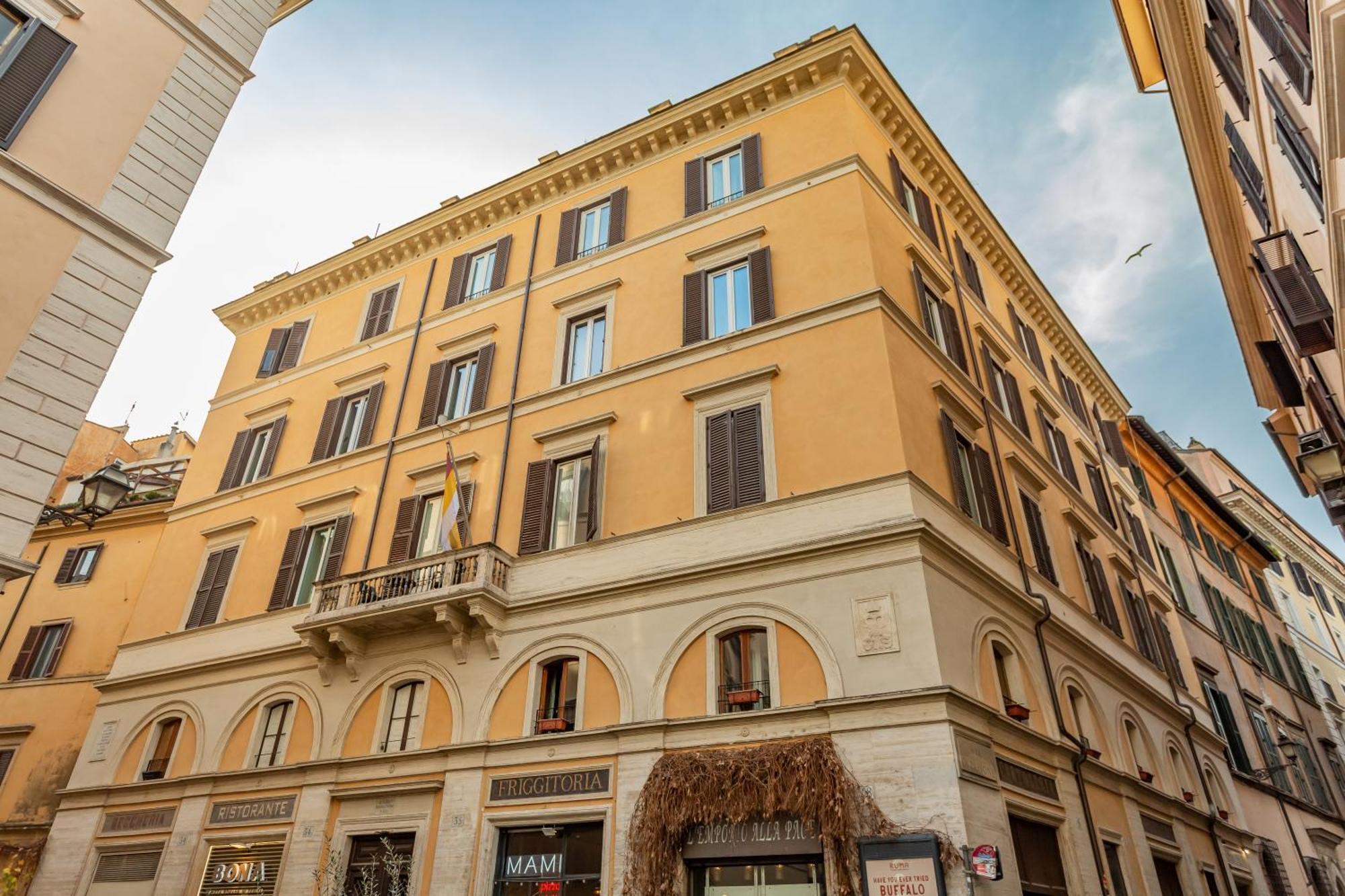 Daplace - La Mongolfiera Rooms In Navona Рим Екстериор снимка